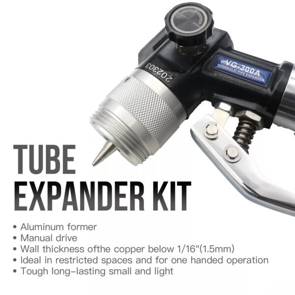 SUMA-1028EC-HY Hydraulic Copper  Expansion Tools  with 10, 12, 16, 19, 22, 25, 28mm Expansion Heads - Image 3