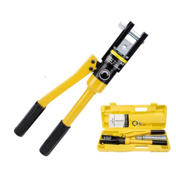 YQK-300 Hydraulic Crimping Tool Cable Crimping Tool, Hydraulic Lug Crimper, Electrical Terminal Crimper with 11 Pairs of Die Sets - Image 4
